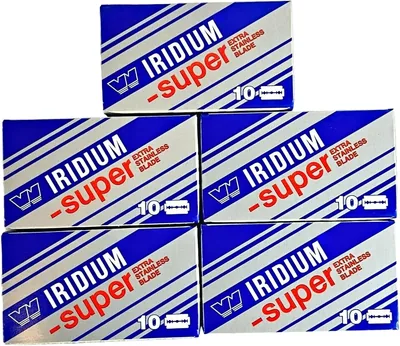 Żyletek do Golenia Razor Blades Club 50 Wizamet - Klasyczne Ostrza Double Edge, Best Deal