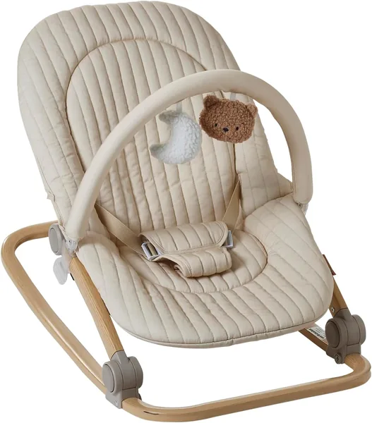 Vertbaudet BabydreamécruTU Baby-Schaukel mit Schleife Best Deal