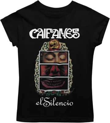 Playera Caifanes, el silencio, rock Mexicano