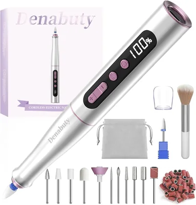 Denabuty Cordless Electric Nail Drill Machine 5% Off