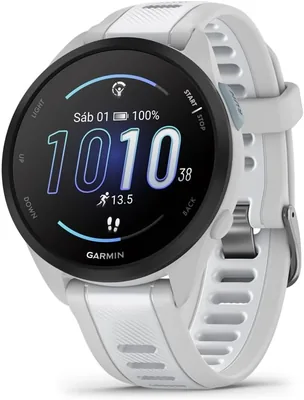 Garmin Forerunner 165 GPS: Pantalla AMOLED, Métricas Optimizadas, Planes de Entrenamiento, Garmin Pay, 11 días de Batería. Mejor Oferta