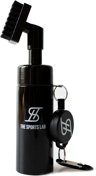 The Sports Lab Golf Club Cleaner Kit- Including Golf Club Cleaner Brush Bottle with Built-in Spray, 