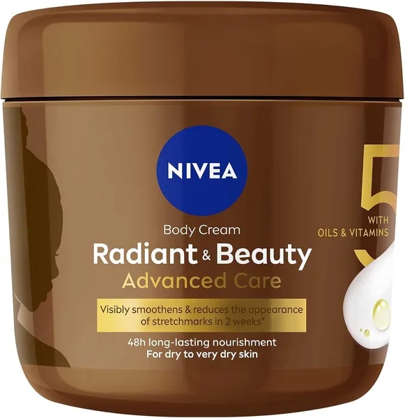 NIVEA Radiant & Beauty Body Cream 400ml 42% Off