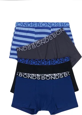 Bonds Boys Trunk (4 Pack) Best Deal