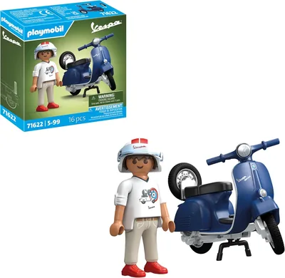 PLAYMOBIL 1969 Vespa Sprint Veloce Blue Model Car, Best Deal
