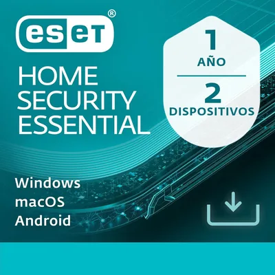 ESET HOME Security Essential 2026 | 2 dispositivos | 1 año | banca online y navegación seguras, inspector de red y protección