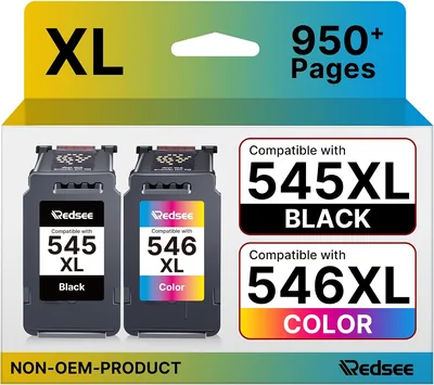 Cartucce compatibili Ink 545XL 546XL per Canon 545 546
