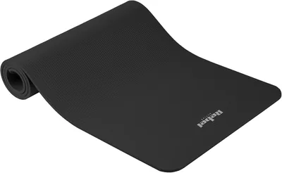 Rebel Mata Gimnastyczna do Ćwiczeń Joga Pilates Fitness 183x61cm 1cm NBR Czarna RBA-3150-BK - Najlepszy Ceny