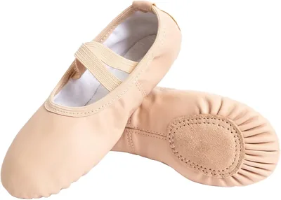 Zapatillas de Ballet ARCLIBER de Piel Suave para Niños, Niñas y Mujeres