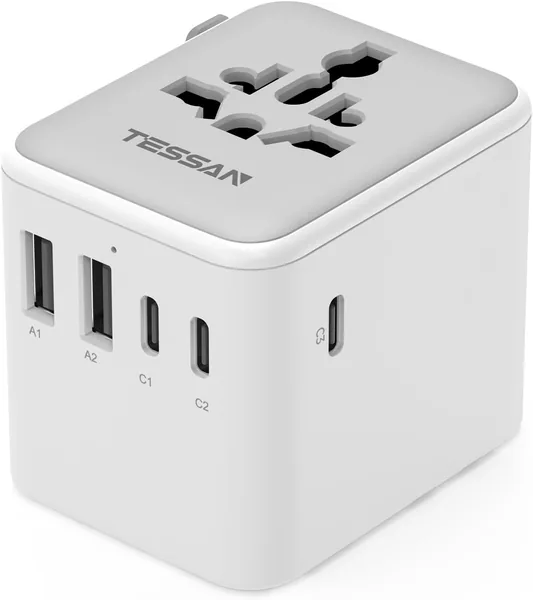 TESSAN Worldwide Travel Plug Adaptor