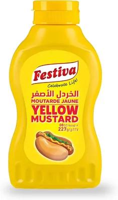 Festiva Mustard Sauce 227g Squeezy Bottles - 47% Off