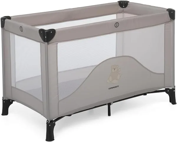 Foppapedretti Teddytour Travel Cot Sand