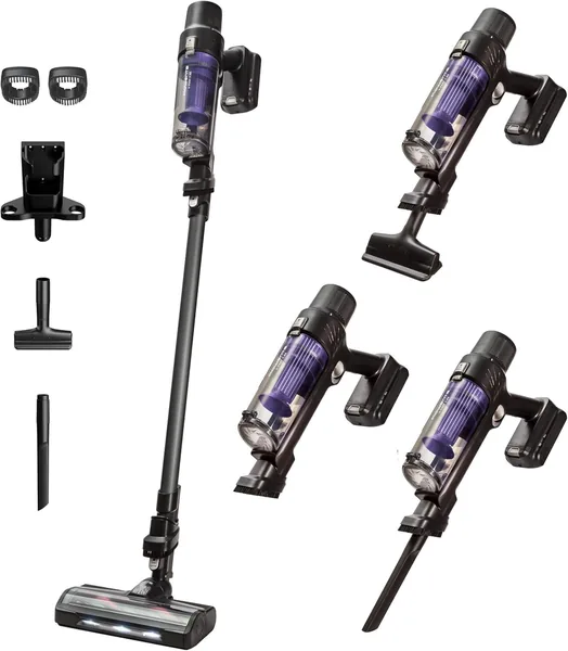 Rowenta X-PERT 7.60 Aspiradora sin Cable, 140 W, Batería de 45 Min, Ultraligeras 2 kg, Cepillo con LED, Accesorios para Casa - 50% de Descuento