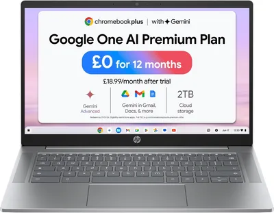 HP Chromebook Plus 14" 9% Off