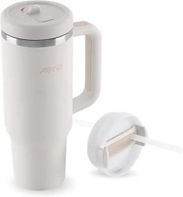 Avanti HYDROquench Stainless Steel Tumbler 1L Sipper Lid