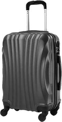 Valigia R.Leone Ryanair 55x40x20 cm con Ruote Removibili, Ultraleggera ABS 20373N (Grigia, Valigia 55x40)