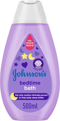 Johnson's Baby Bath - Sleep Time, 500ml, Calm & Relax, Night-Time Bath