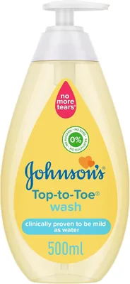Johnson's Baby Top to Toe Wash 500ml | 46% Off