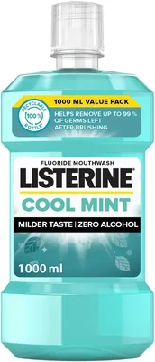 Listerine Cool Mint Daily Mouthwash 1L - 43% Off