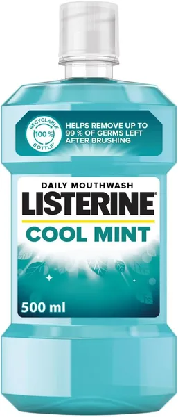 Listerine Cool Mint Daily Mouthwash 500ml - 33% Off