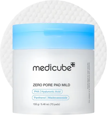 Medicube Zero Pore Pads Mild 2.0 - 43% Off | Best Exfoliation & Blackhead Removal