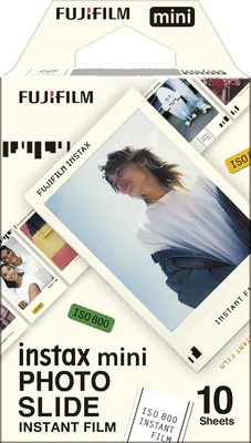 富士フイルム Instax Mini P-Slide WW 1インスタントカメラフィルム 10パック