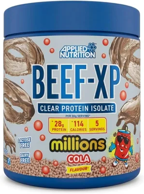 مكملات التغذية المتقدمة، بروتين BEEF-XP الواضح، ميليونز كولا، 150 جرام (كولا) - أفضل صفقة