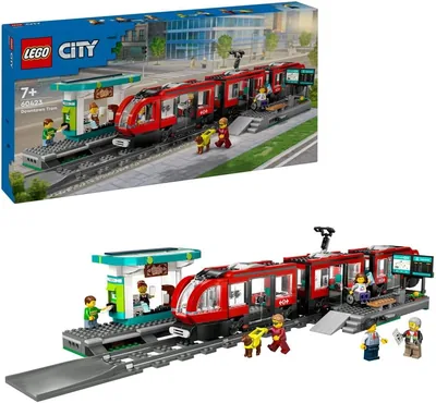 LEGO City Tram & Station 60423: 811 Pieces, 35% Off