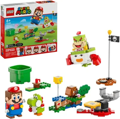 LEGO Super Mario Adventures Vehicle Playset with Interactive Mario & Yoshi (218 Pieces) - 14% Off
