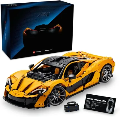 LEGO Technic McLaren P1 Hypercar Building Set - Scale Model Car Kit