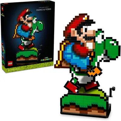 LEGO Super Mario World Set 71438: Pixel Art Figures, Gift, 27% Off