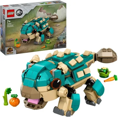 LEGO® Jurassic World Baby Bumpy: Ankylosaurus Toy, 358 Pieces, Best Deal