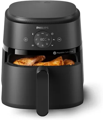 Philips Airfryer 2000 Serie Heißluftfritze, Schwarz, 4,2 L | RapidAir-Technologie, Touchscreen, 13 Kochfunktionen, HomeID-App - 39% Rabatt