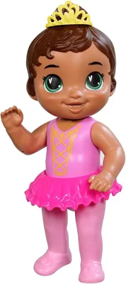Baby Alive, Boneca Princesa Bailarina - Cabelos Castanhos, Tiara Removível, 26 cm - A partir de 3 Anos Best Deal