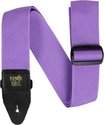 Écharpe de soutien polipropyl noire Ernie Ball