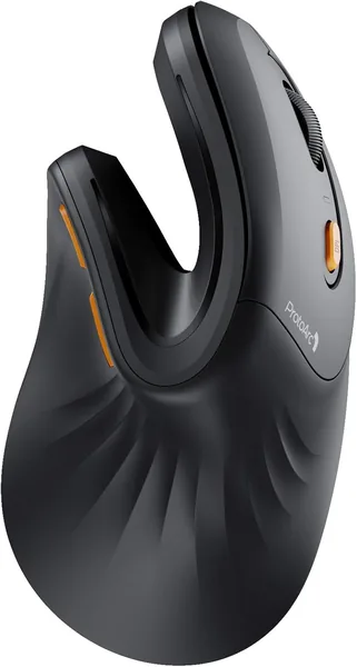 ProtoArc Ergonomic Mouse EM11 NL Bluetooth Rechargeable Wireless Vertical Mouse