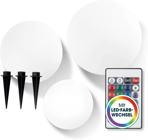 EASYmaxx LED Solar Light with Remote Control