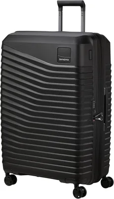 Samsonite Intuo Spinner L Uitbreidbare Koffer, 75 cm, 105/115 L, Zwart (Zwart) - 31% Korting