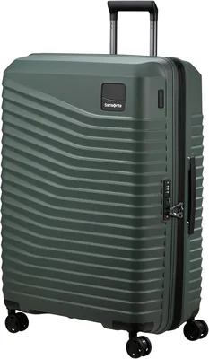 Samsonite Intuo Spinner L, Valise extensible, 75 cm, 105/115 L, Vert Olive - 40% de réduction