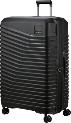 Samsonite Intuo Spinner XL, Valise extensible, 81 cm, 132/144 L, Noir (Noir)