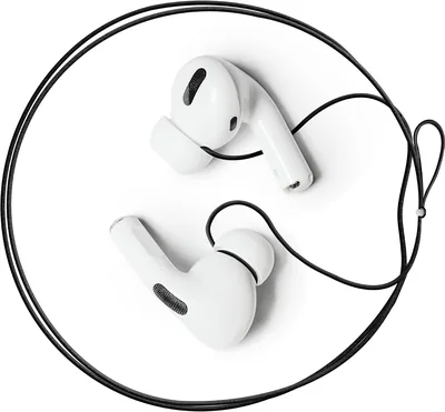 Anti-Lost Strap for Airpods & Wireless Earbuds - Black