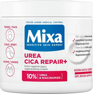 Mixa Urea Cica Regenerujący Krem, 400 ml