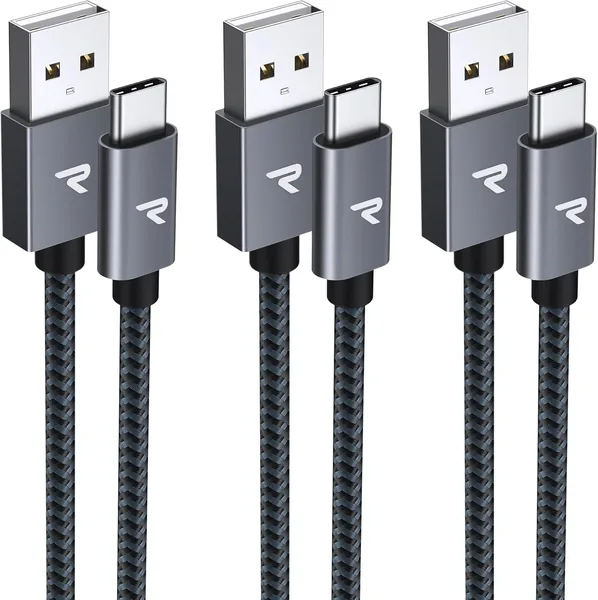 RAMPOW USB C Cable