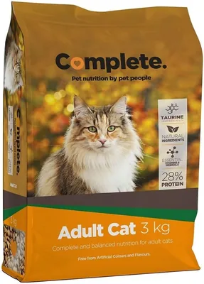 Complete Cat Food 3 kg - 35% Off