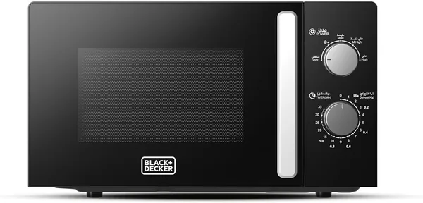 BLACK+DECKER Microwave Oven, 20L, 700W, 5 Power Levels