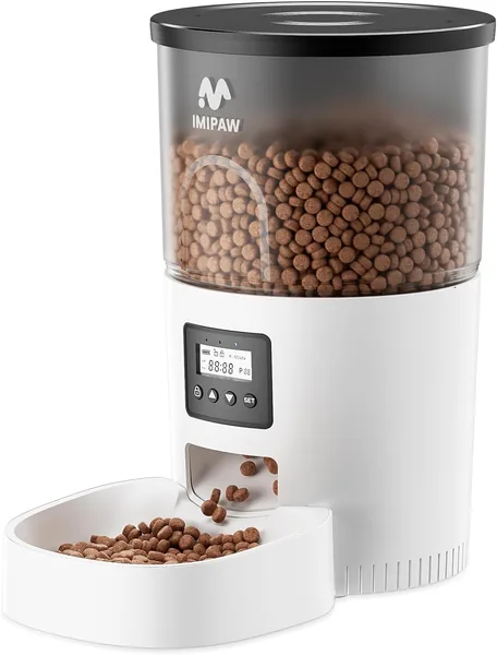 Dispenser automatique de nourriture pour chat - 5% de réduction