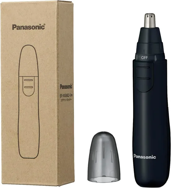 2024 Release/Battery Operated Panasonic Battery-Powered Nasal Hair Cutter Etiquette Cutter for Men, Eyebrows, Beard, Ears ER-NGNB2-K