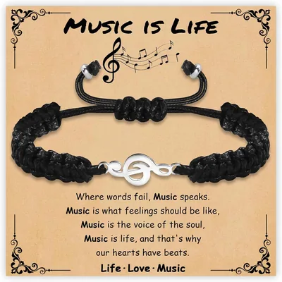 SmileBelle Music Note Guitar Bracelet Best Deal