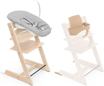 Stokke Tripp Trapp High Chair Natural with Baby Set - Best Deal