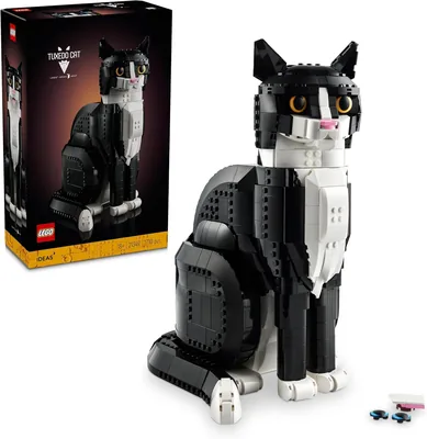 LEGO Ideas Tuxedo Cat Toy 21349 1710 Pieces